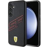 CG Mobile Ferrari FEHCS24SPINK Hülle Für S24 S921 Schwarz hardcase Big SF Perforated