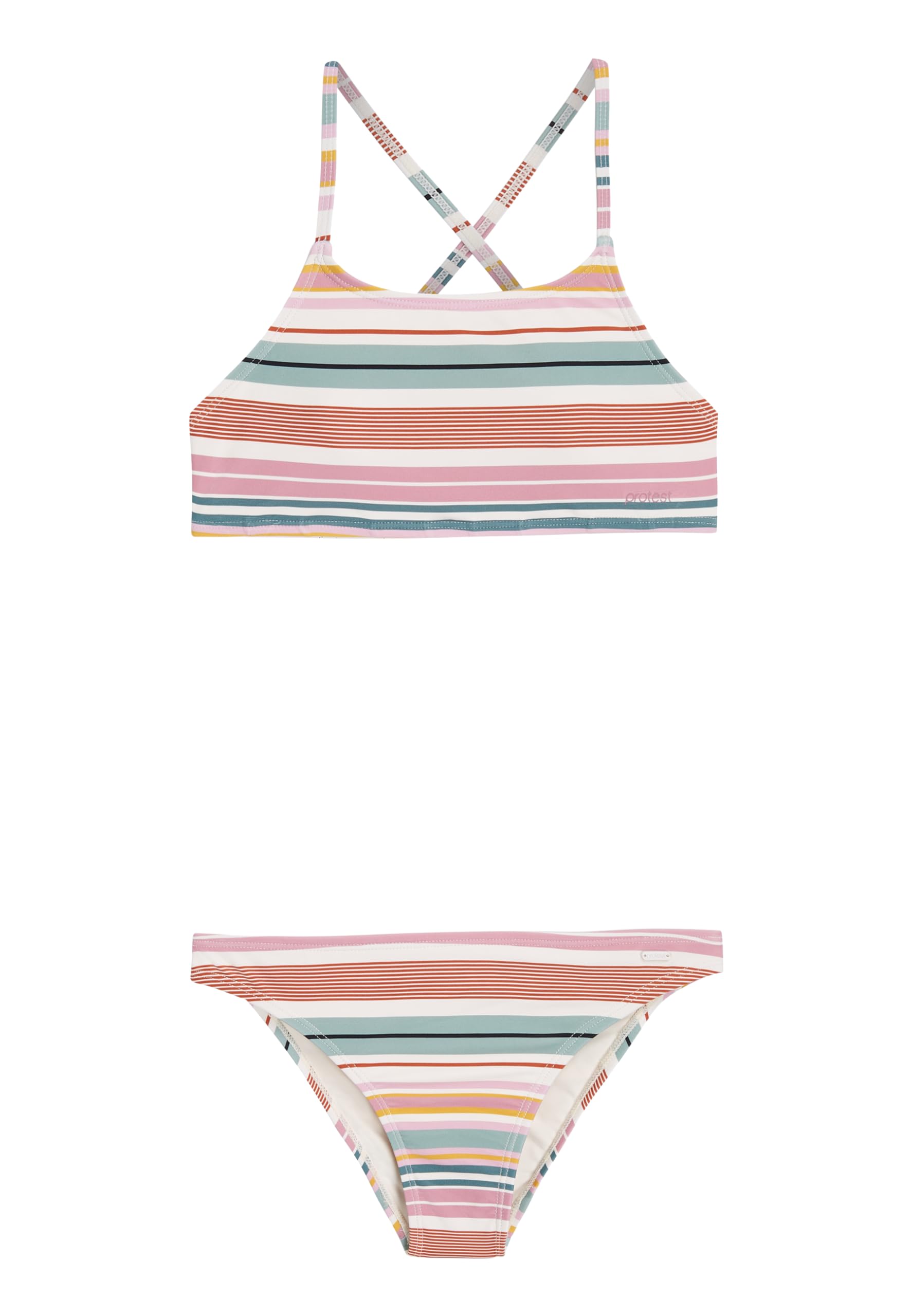 Protest Kinder Bikini Set Caro JR duskyrose 164