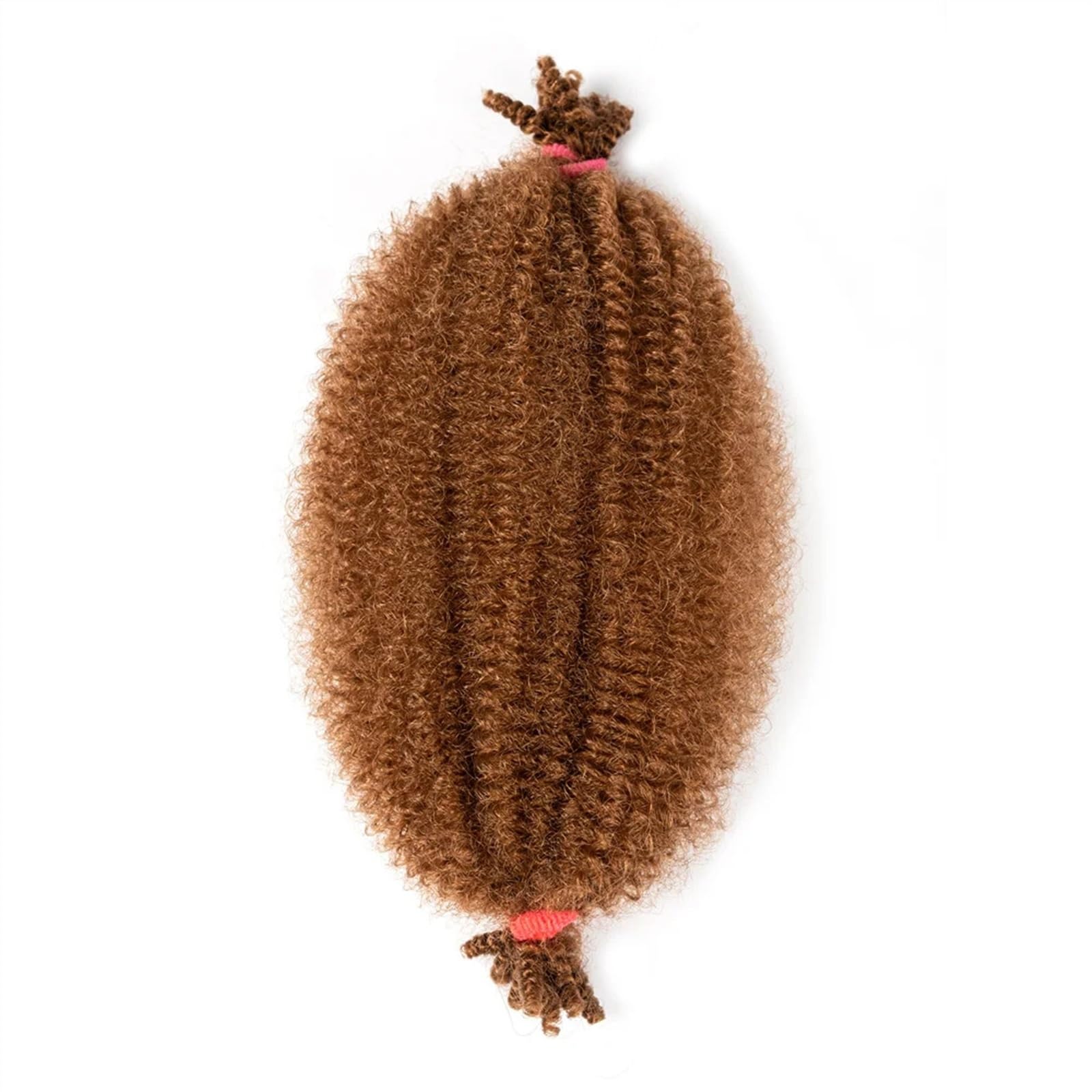 Pferdeschwanz Haarteil Afro-Twist-Haar, 30,5 cm, federndes Afro-Twist-Haar, vorgeflochtenes Spring-Twist-Häkelhaar, vorgedehntes Wickelhaar for weiche Locs-Haarverlängerungen Pferdeschwanz Haarverläng