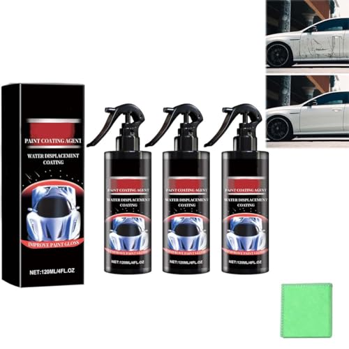 Autolack Kratzer Entferner Auto KöRper Polieren,Kratzerentferner Autolack - Entfernt Kleine Kratzer & Schrammen,2024 Neu Mikro Polieren Um Kratzer und Kratzer zu Entfernen,Beschichtungsspray (3pcs)