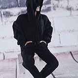 VUSLB 1/6 Scale Male Figure Clothes,Hoodies and Pants Clothing for 12 inches Strong Male PH TBL JIAOU Doll Figure Body