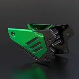 Fußrasten Motorrad Pedal Schutz Hinten Pedal Schutz Ferse Platte Dekorative Zubehör Für Kawasaki Für Z900 2017 2018 2019 2020 2021 2022 2023 Fußrasten Pedale (Farbe : Z900 Logo Green)