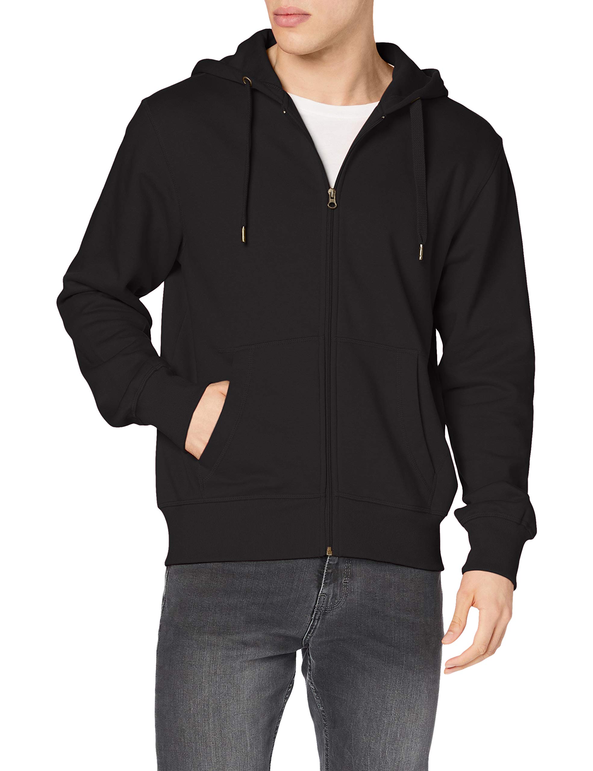 Stedman Apparel Herren Active Sweatjacket/ST5610 Sweatshirt, Black Opal, Medium