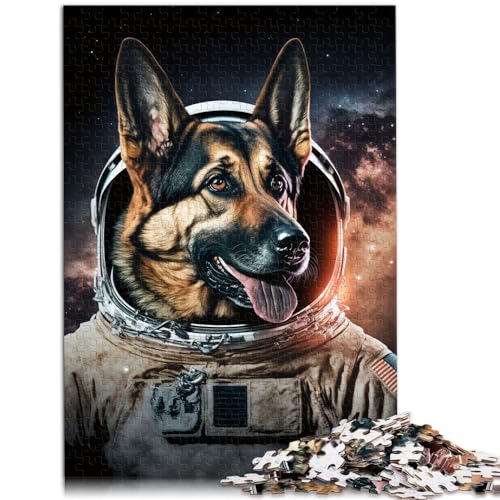 Spiel-Geschenk-Puzzle „Good Boy Astronaut“ 1000 Teile. Das Holzpuzzle ganze Familie und dieses 1000-teilige Puzzle (50 x 75 cm)