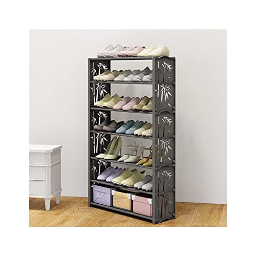 Schuhregal, Organizer, Regal, Schuhregal, einfaches Schuhregal, mehrschichtiger Schuhschrank, Schuhturm, Regal, Aufbewahrungsorganisator für Wohnzimmer, Eingangsbereich, Flur, Tür, Schuhregal (Farbe