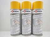 Förch GINSTERGELB GELB LACK LACKSPRAY SPRAY SPRAYDOSE 400ML (3)