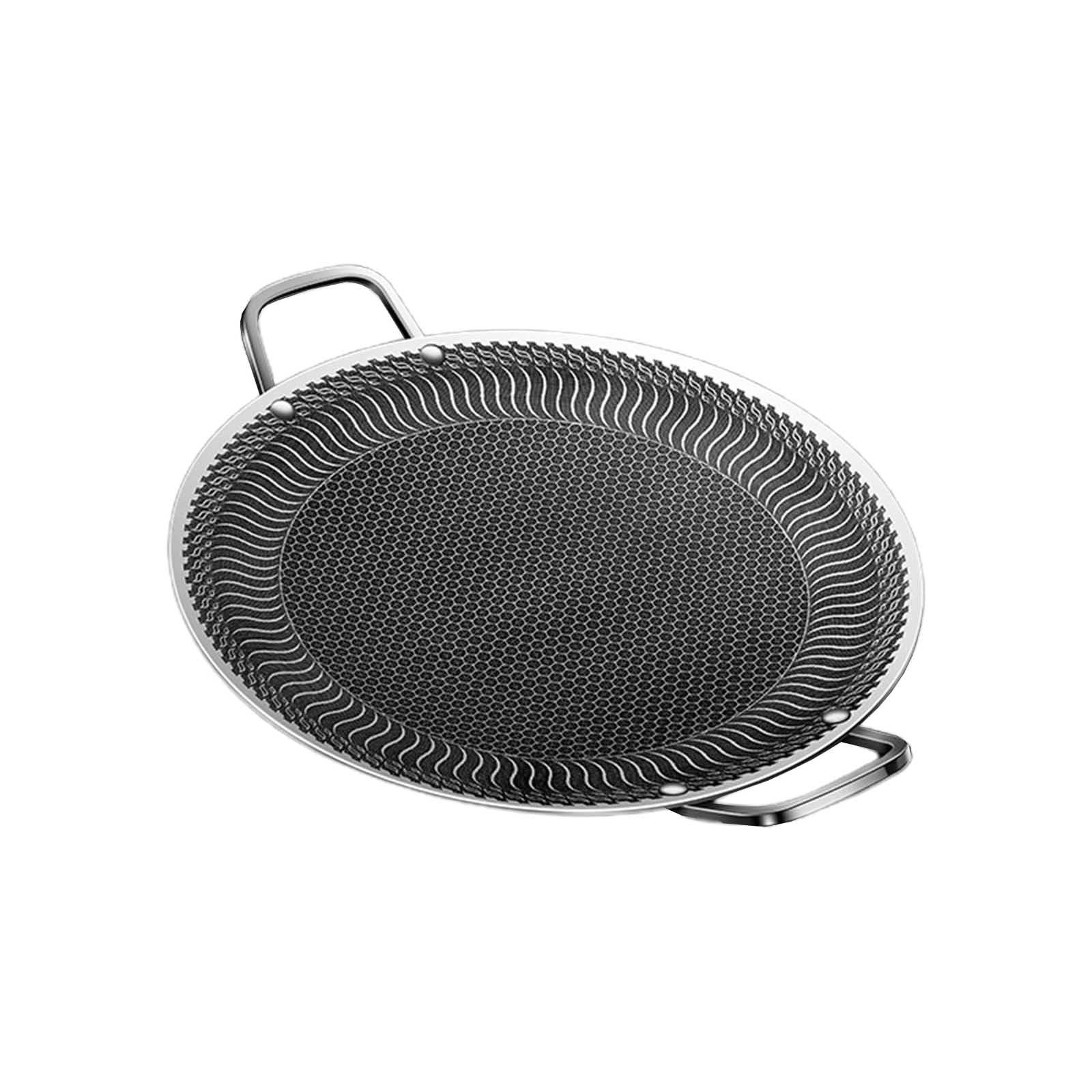 Edelstahl Backformen Grillplatten Outdoor Reisen Camping Bratpfannen Antihaftbeschichtete Bratpfannen Grillplatten