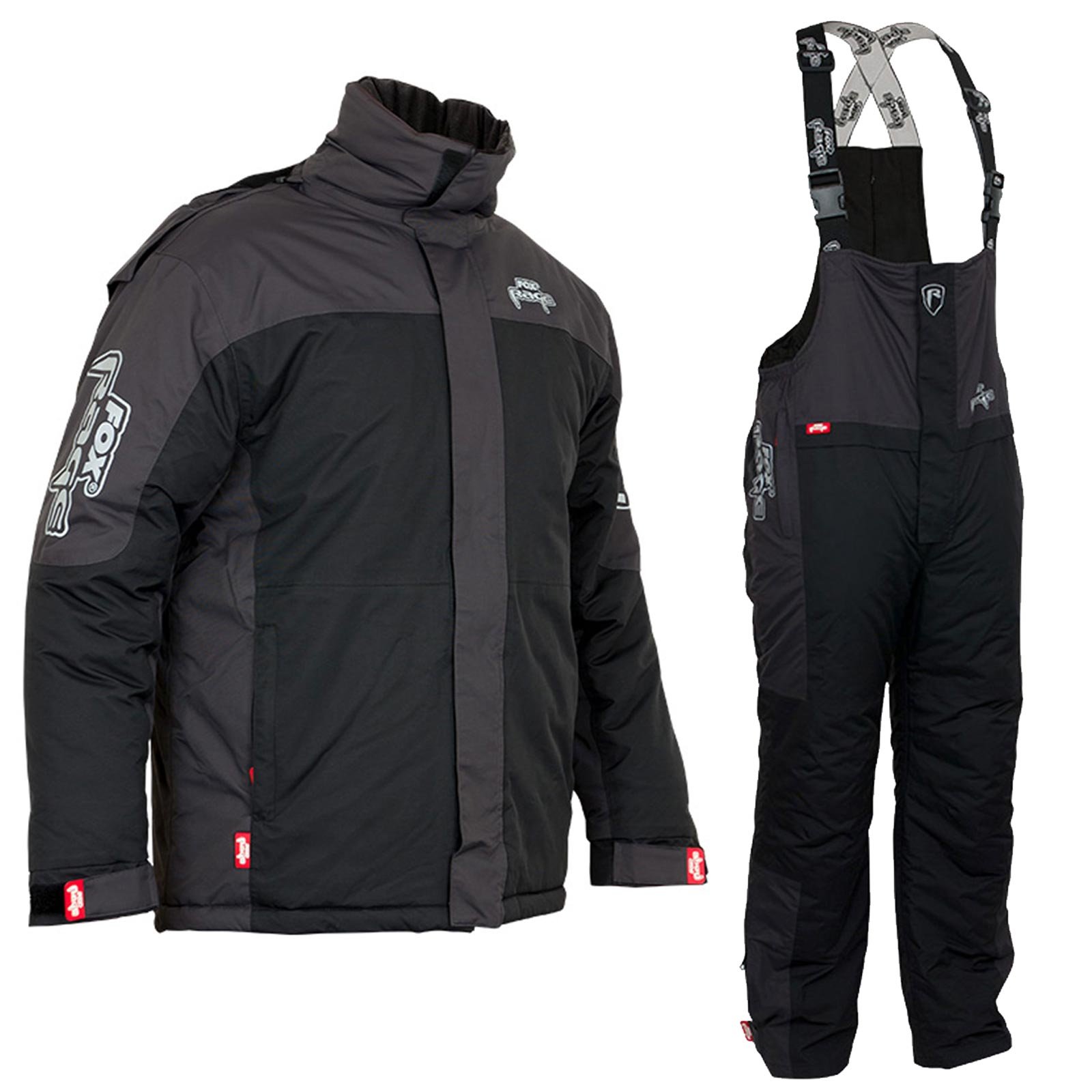 Fox Rage Winter Suit - Thermoanzug für Angler, Winteranzug für Raubfischangler, Schneeanzug zum Angeln bei kalten Temperaturen, Größe:XL