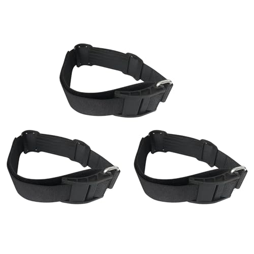 SICOSALT 3X Tauchflaschenband Cam Strap Tauchluftflaschengurte BCD Tauchflaschen-Tankband Diver Backplate Attachment-Style A