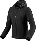 Revit Afterburn H2O Damen Motorrad Textiljacke (Black,36)