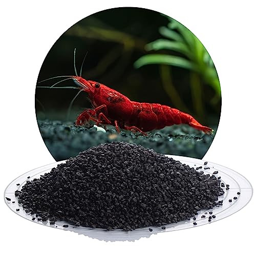 Schicker Mineral Anthraziter Aquariumsand Aquariumkies 2-3 mm, 5 kg Sack, farbecht, Salzwasser und Süßwasser geeignet, kantengerundet, (2,0-3,0 mm)