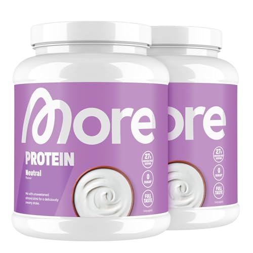 MORE NUTRITION Total Protein, 2x 600g, Geschmacksneutral