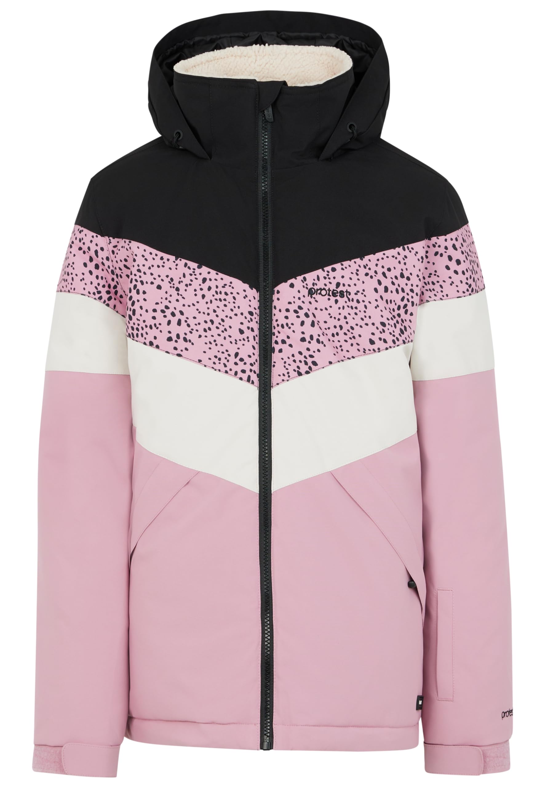 Protest Girls Ski- Und Snowboardjacken PRTFUGY JR Cameo Pink 176