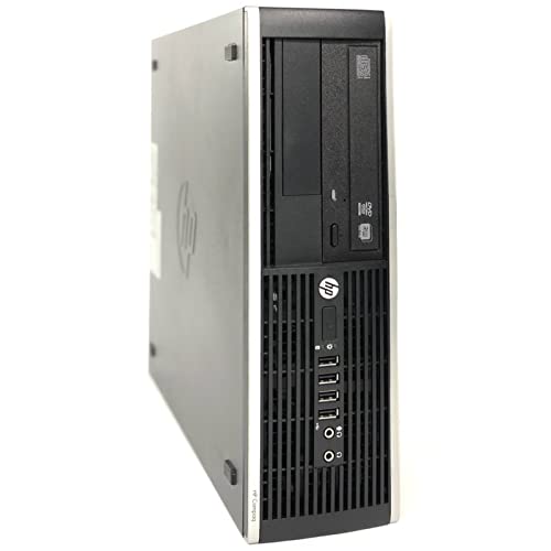 HP EliteDesk 8300 SFF PC Computer Intel Core i7-3770 RAM 16GB SSD 480GB DVD Player Wi-Fi Windows 10 Pro + Office 2021 (überholt)