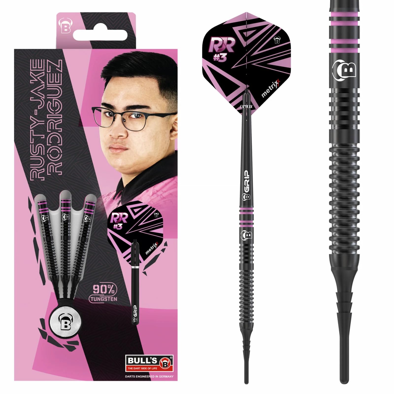 Bull's Rusty-Jake Rodriguez Soft Dart 20g