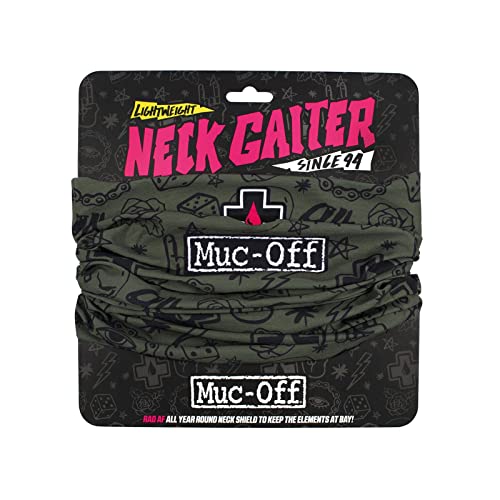 Muc-Off Multifunktionstuch Lightweight Neck Gaiter Punk, grün, MU-ACC-2725