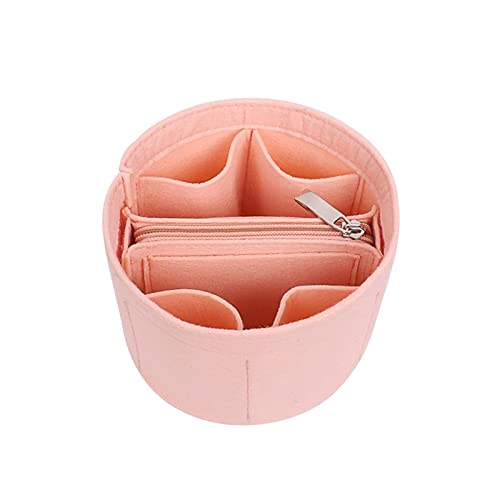 HJBFVXV Kosmetiktaschen 1pc Simple Style Ladies Cosmetic Bag Bucket Bag Felt Liner Purse Handbag Storage Bag Handbag for Women