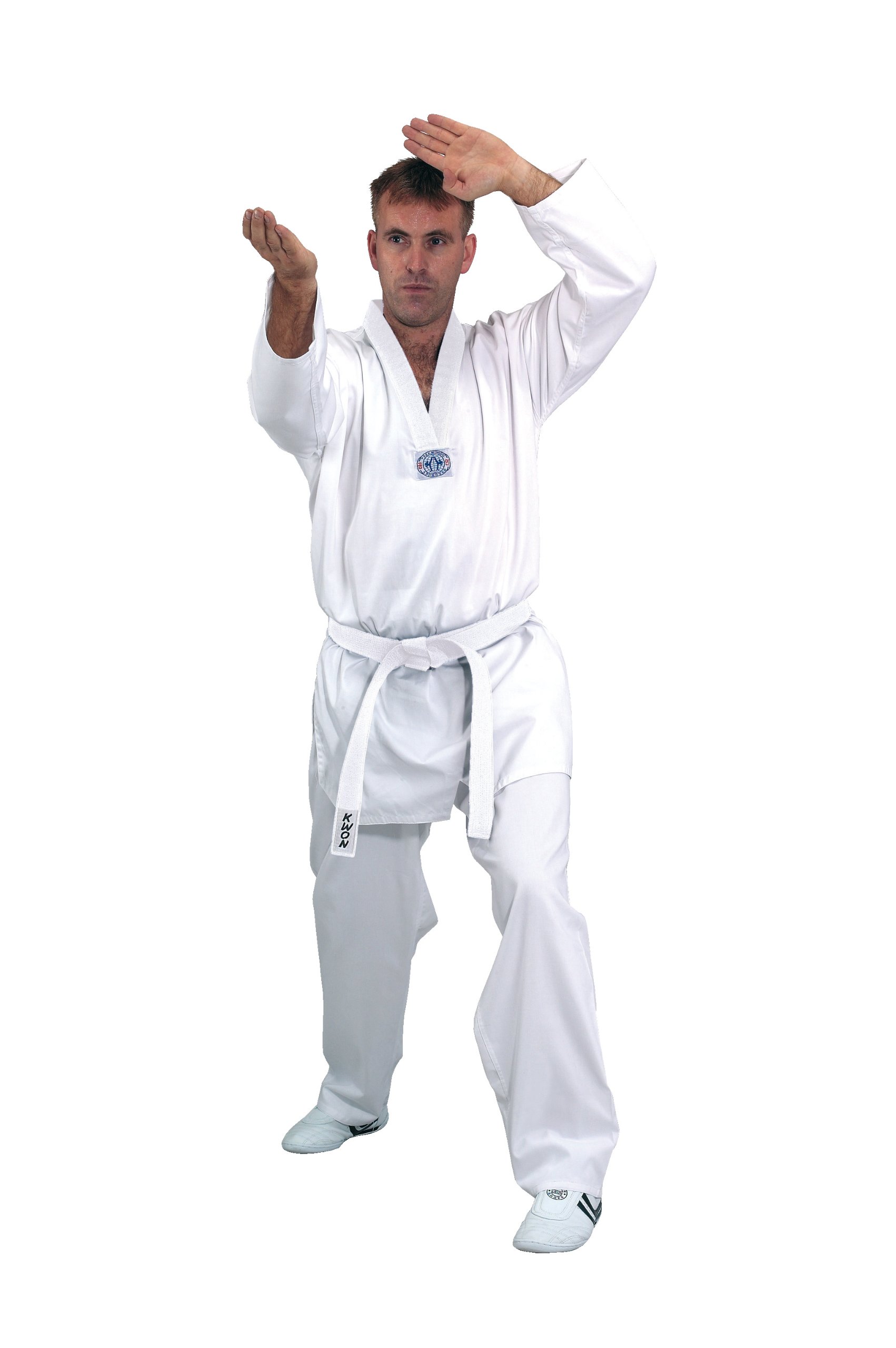 Kwon Hadan Plus Martial Arts Uniform weißes Revers Größe 120