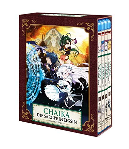 Chaika - Die Sargprinzessin - Avenging Battle (Staffel 2) - Vol. 1-4 Komplett-Set inkl. Sammelschuber - Blu-ray-Edition