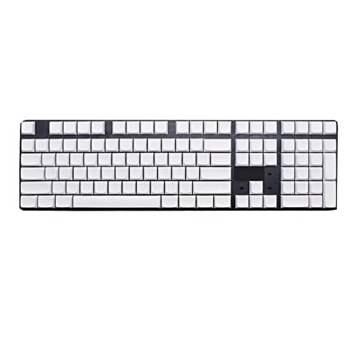 108 Stück PBT nicht gravierte Blanko-Tastenkappen Cherry OEM XDA Profil Färben Sublimation Tastenkappen für Cherry MX Switches Xda Profile Pbt Tastenkappen