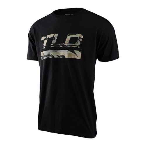 Troy Lee Designs Speed Logo T-Shirt (Large) (Black)