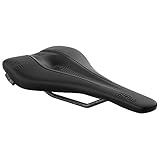 SQlab Unisex – Erwachsene 612 Ergowave Active 2.1 Road & MTB Race Fahrradsattel, Schwarz, 13 cm