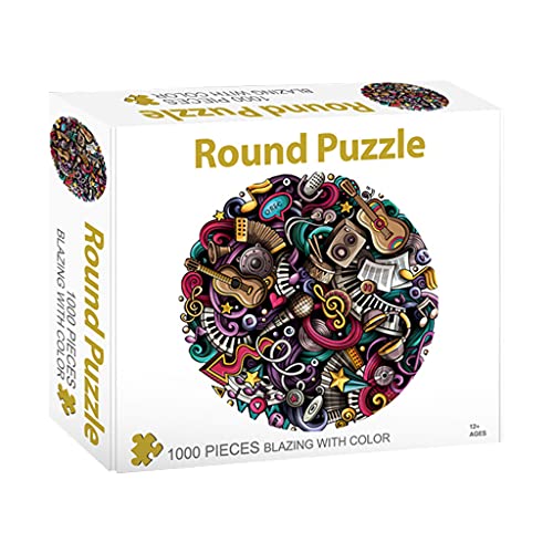 GAOINTELL 1000 Teile/Satz 3D Puzzle Set 1000 Teile Puzzle Raumdekoration Familienspiel Entwicklungsspiel Ölgemälde 3D Puzzles Für Erwachsene Schwierig Fortgeschritten