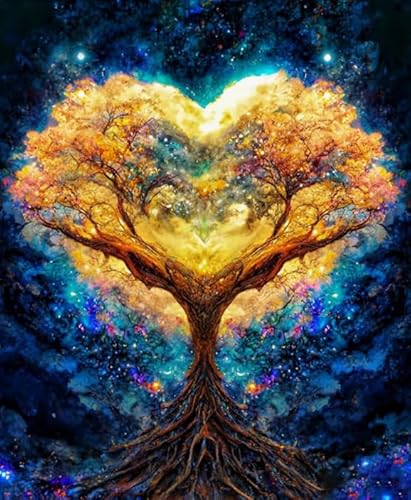 HfmQuisutron Jigsaw Puzzle 1000 Teile Fantasy Abstract Tree Poster Holzpuzzle Home Stress Relieving Game Vf117Za