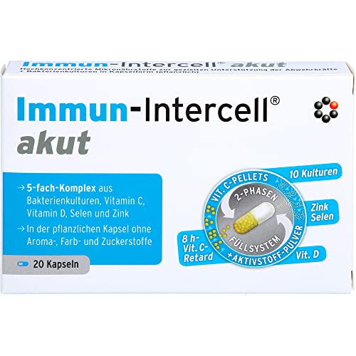 IMMUN INTERCELL akut Hartk.m.veränd.Wst.-Fr 20 St