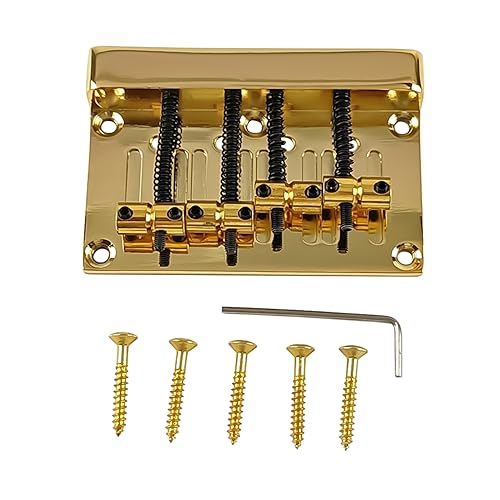 Bassgitarre Bridge Bass Bridge Assembly Replacement Vintage 4 String Bass Bridge Electric Bass Guitar Accessories