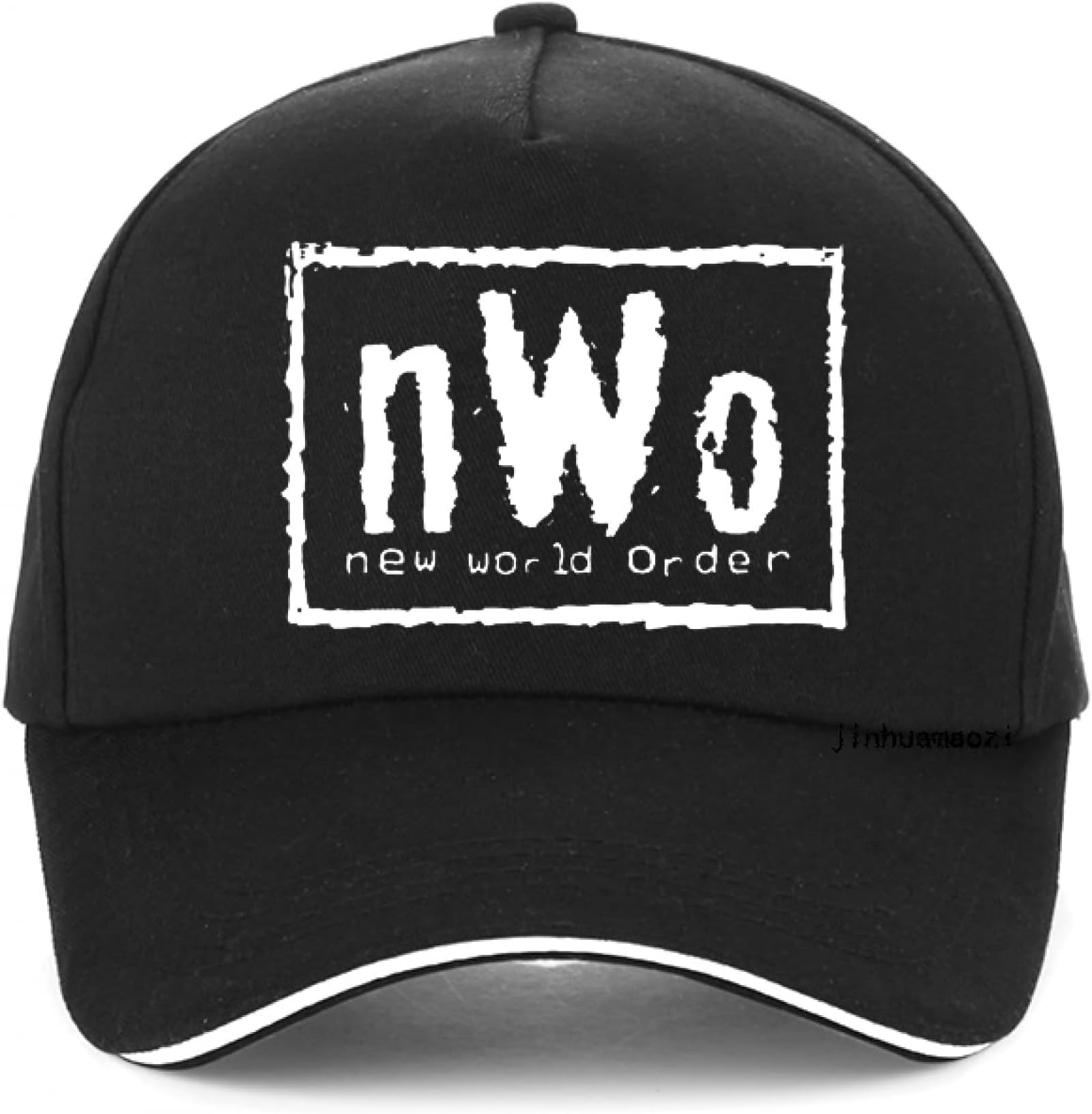 GPMZZMIX Baseballkappe Hiphop Sonnenhut NWO World Order Wrestling Erwachsene Schwarze Kappen für Männer Casual Pride Baseball Cap Männer Unisex verstellbare Snapback-Hüte Gorro Geschenk