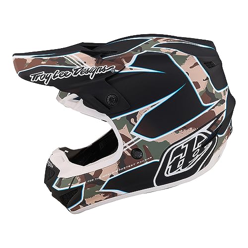 Troy Lee Designs Motocross-Helm SE4 Polyacrylite MIPS Schwarz Gr. M