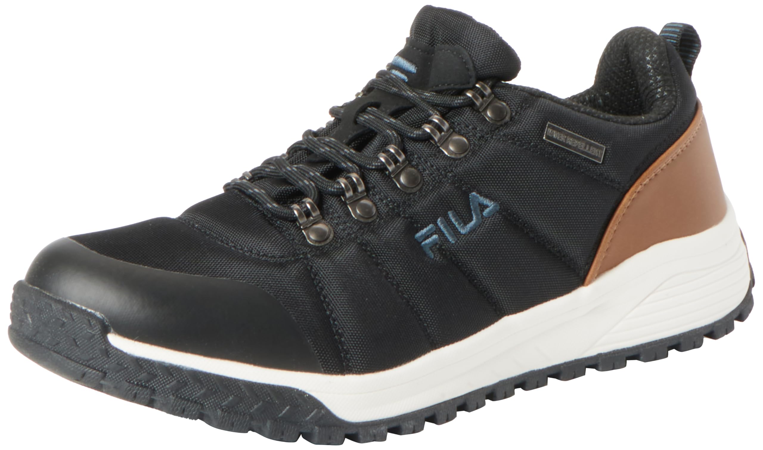 FILA Herren HIKEBOOSTER low Traillaufschuh, Black-Glazed Ginger, 45 EU