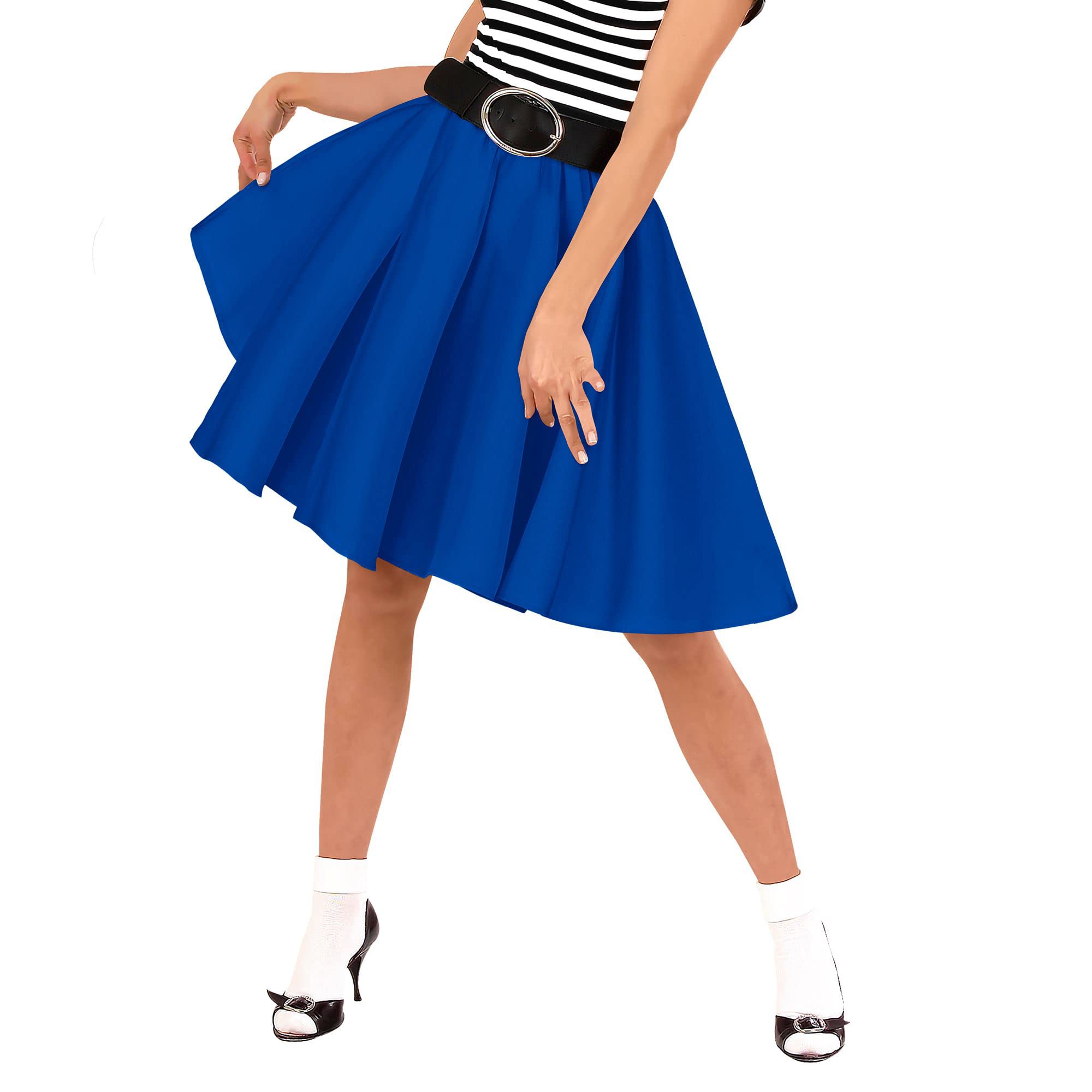 "BLUE ROCK 'N' ROLL SKIRT" -