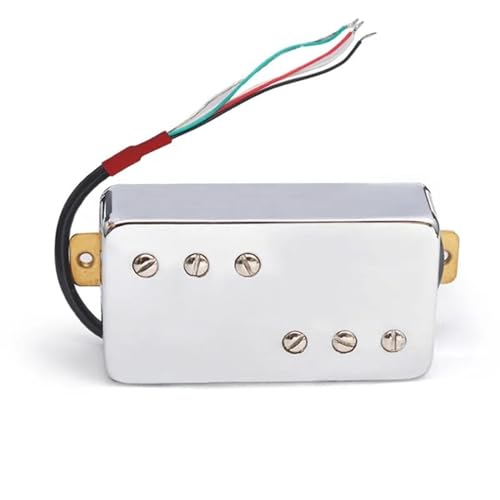 Zweireihiger 6-Loch-Humbucker-Tonabnehmer Für E-Gitarre e gitarren tonabnehmer (Color : Neck Pickup)