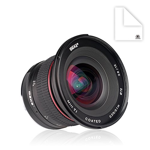 Meike Optics MK 12mm f2.8 Ultra-Weitwinkel Objektiv für Sony E-Mount