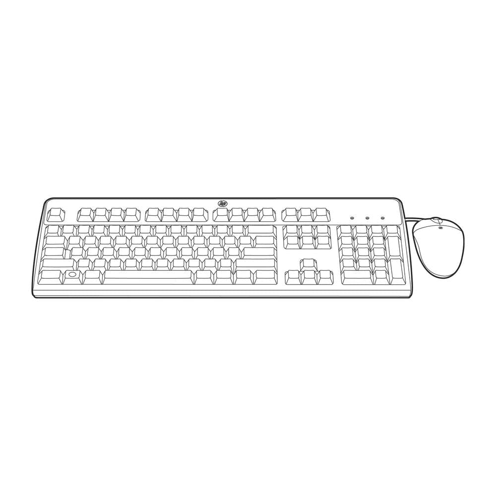 HP 631348-B21 Tastatur