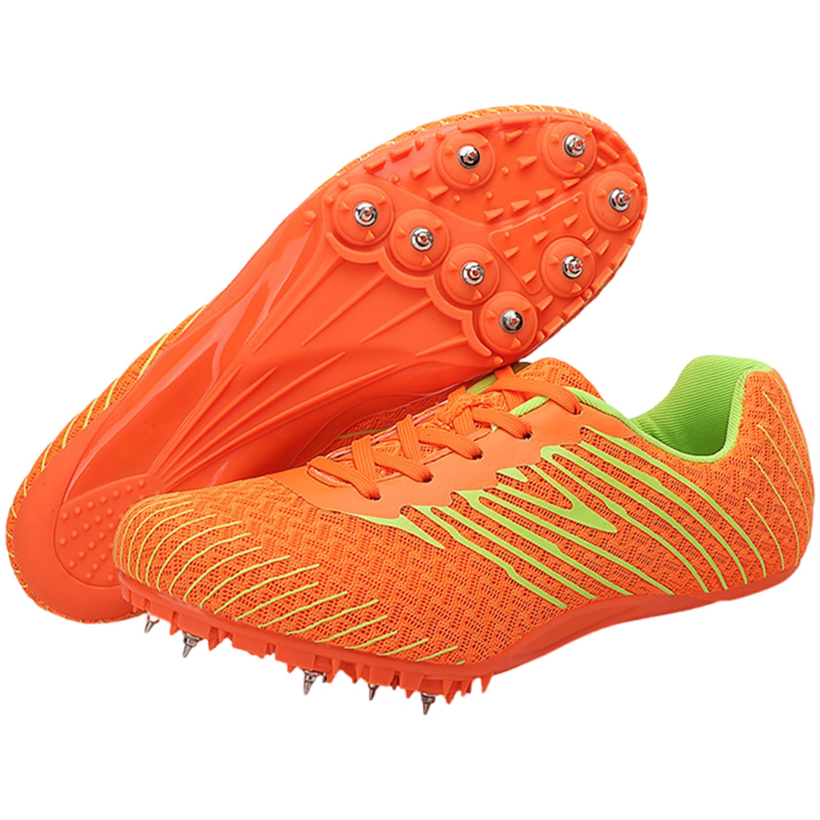 Zeihyeurus Track Spikes Schuhe Herren Damen,MäNnliche Leichte Trainingsschuh,Spikes Leichtathletik Kinder,Tragen Geeignet,rutschfeste,Herren Damen Und Kinder,Wettkampf-Lauftraining Weitsprung