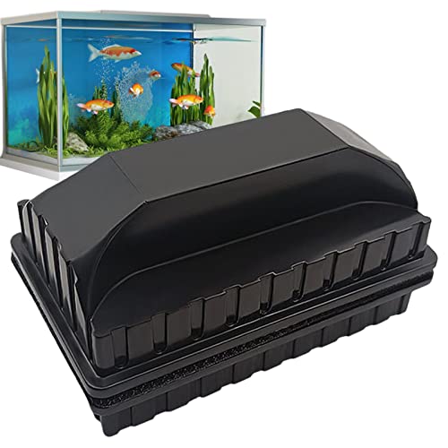 CQSJX Reinigungswerkzeuge für Aquarien,Doppelseitiger Algenentferner für Aquarien - Schwimmender Aquarium-Glasreiniger, Aquarium-Reiniger Scrubber Scraper Aquarium-Reinigungswerkzeuge für Zuhause