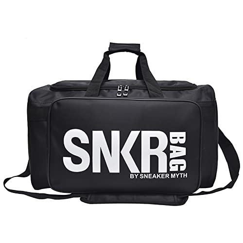 Leathario Sporttasche für Damen und Herrenh Tasche für Sport Fitness Gym Bag, Trainingstasche Faltbare Reisetasche