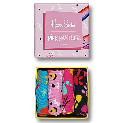 Happy Socks Kids Pink Panther Sock Box Set (12-24M)