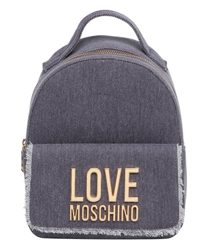 Love Moschino Damen Jc4319pp0ikq0765 Mini-Rucksack, Denim