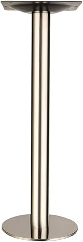 Arbeitsplatten-Stützsäule – Bartheke, Esstisch, Küchenwerkbank, DIY helles Silber, 72–110 cm, 100 cm