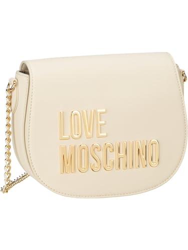 Love Moschino Saddle Bag Bold Love 4194 Ivory One Size