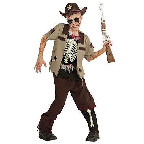 "ZOMBIE SHERIFF" (shirt, pants, hat) - (140 cm / 8-10 Years)