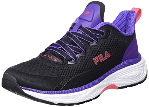 FILA Damen EXOWAVE Race wmn Laufschuh, Black-Prism Violet, 39 EU