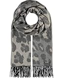 FRAAS Cashmink-Schal im Animal-Style - 56 x 200 cm - Made in Germany für Damen Beige