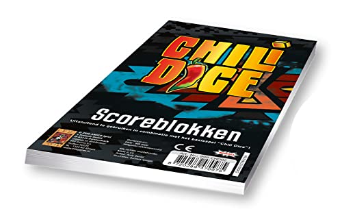 Scoreblöcke Chili Würfel DREI Stück