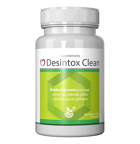 Desintox CLEAN - Kräuter-Entgiftungskapseln mit Aubergine, Keuschbeere und Rübe (30 Stück).