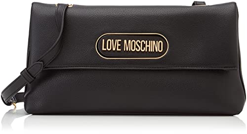 Love Moschino Damen Jc4403pp0fkp000 Umhängetasche, Schwarz, Einheitsgröße